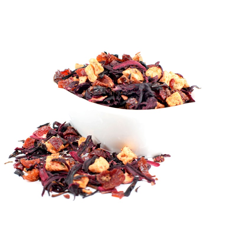 Wild Strawberry Herbal Tea | Caffeine-Free Strawberry Iced Tea